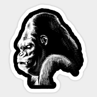 demons, monsters, movies, fear, venom, horor, gorilla Sticker